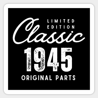 80th Birthday Classic 1945 Sticker